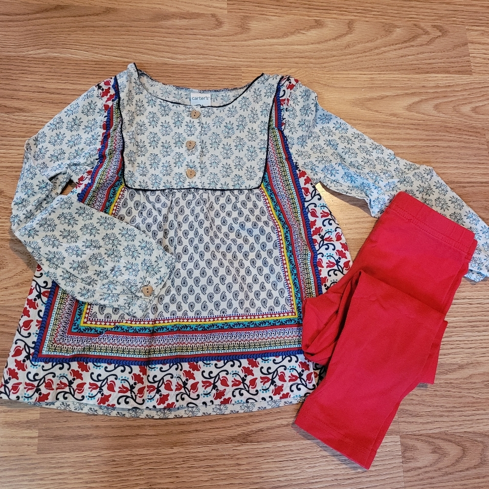 Carter's 3t boho outfit